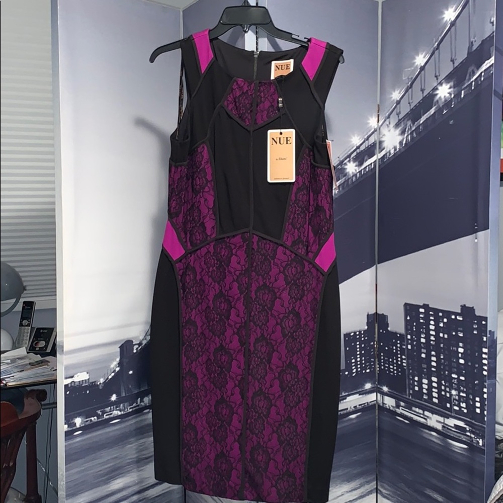 Black Purple dress